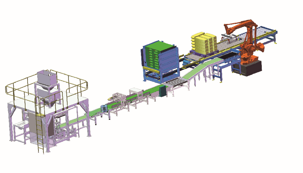 全自動重袋包裝生產(chǎn)線